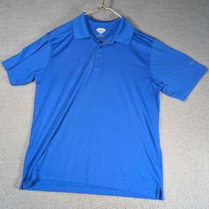 Callaway Polo Mens Size Large Blue Short Sleeve Performance Golf Polo